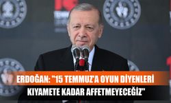 Erdoğan: "15 Temmuz'a Oyun Diyenleri Kıyamete Kadar Affetmeyeceğiz"