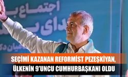 Seçimi Kazanan Reformist Pezeşkiyan, Ülkenin 9'uncu Cumhurbaşkanı Oldu