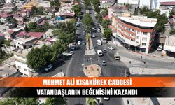 Mehmet Ali Kısakürek Caddesi Vatandaşların Beğenisini Kazandı