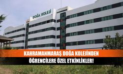 Kahramanmaraş Doğa Kolejinden öğrencilere özel etkinlikler!