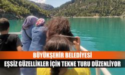 Büyükşehir Belediyesi eşsiz güzellikler için tekne turu düzenliyor