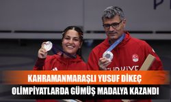 Kahramanmaraşlı Yusuf Dikeç Olimpiyatlarda Gümüş Madalya Kazandı