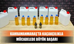 Kahramanmaraş’ta Kaçakçılıkla Mücadelede Büyük Başarı