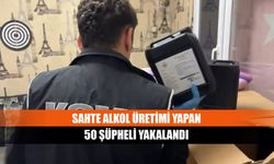 Sahte alkol üretimi yapan 50 şüpheli yakalandı