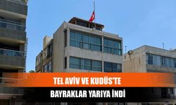 Tel Aviv Ve Kudüs'te Bayraklar Yarıya İndi