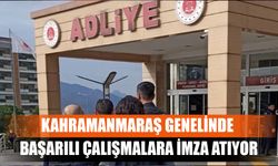 Kahramanmaraş Genelinde Başarılı Çalışmalara İmza Atıyor