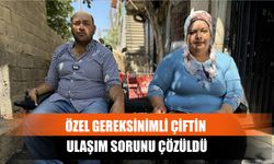 Özel Gereksinimli Çiftin Ulaşım Sorunu Çözüldü