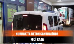 Nurhak'ta Beton Santralinde Feci Kaza