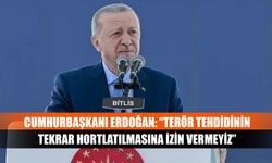 Cumhurbaşkanı Erdoğan: “Terör tehdidinin tekrar hortlatılmasına izin vermeyiz”