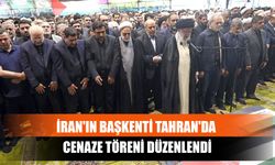 İran'ın Başkenti Tahran'da Cenaze Töreni Düzenlendi