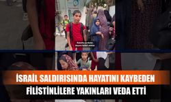 İsrail Saldırısında Hayatını Kaybeden Filistinlilere Yakınları Veda Etti