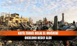 Katil İsrail Delal El-Muğribi okulunu hedef aldı