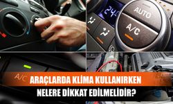 Araçlarda Klima Kullanırken Nelere Dikkat Edilmelidir?