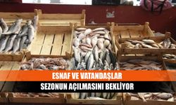 Esnaf ve vatandaşlar sezonun açılmasını bekliyor