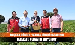 Başkan Görgel: “Maraş Biberi Hasadının Bereketli Olmasını Diliyorum”