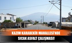 Kazım Karabekir Mahallesi’nde Sıcak Asfalt Çalışması!