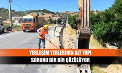 Yerleşim yerlerinin alt yapı sorunu bir bir çözülüyor