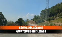 Büyükşehir, Ağabeyli Grup Yolu’nu Genişletiyor