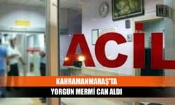 Kahramanmaraş'ta Yorgun Mermi Can Aldı