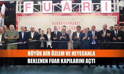 Büyük bir özlem ve heyecanla beklenen fuar kapılarını açtı