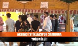 AKEDAŞ İstiklalspor standına yoğun ilgi!