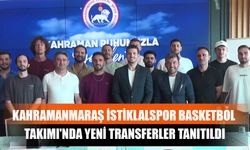 Kahramanmaraş İstiklalspor Basketbol Takımı'nda Yeni Transferler Tanıtıldı