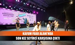 KAFUM Fuar Alanı’nda son kez seyirci karşısına çıktı