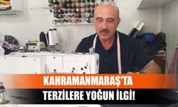 Kahramanmaraş'ta Terzilere Yoğun İlgi!