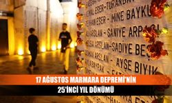 17 Ağustos Marmara Depremi'nin 25'inci yıl dönümü