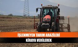 İşlenmeyen tarım arazileri kiraya verilerek üretimi sağlanacak