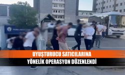 Uyuşturucu satıcılarına yönelik operasyon düzenlendi