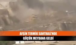 Afşin Termik Santrali’nde Göçük Meydana Geldi