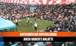 Katılımcılar duygularını Aksu Haber’e anlattı