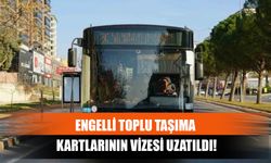 Engelli Toplu Taşıma Kartlarının Vizesi Uzatıldı!