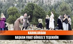 Kadınlardan Başkan Fırat Görgel’e Teşekkür