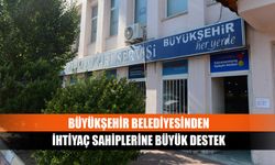 Büyükşehir Belediyesinden ihtiyaç sahiplerine büyük destek