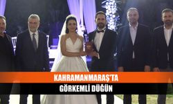 Kahramanmaraş'ta görkemli düğün