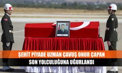 Şehit Piyade Uzman Çavuş Onur Çapan son yolculuğuna uğurlandı