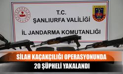 Silah Kaçakçılığı Operasyonunda 20 Şüpheli Yakalandı