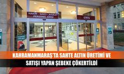 Kahramanmaraş’ta Sahte Altın Operasyonu: 20 Şüpheli Gözaltında