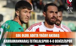 Gol Oldu, Adeta Yağdı! Akedaş Kahramanmaraş İstiklalspor 4-0 Denizlispor