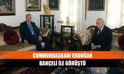 Cumhurbaşkanı Erdoğan Bahçeli ile görüştü