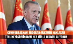 Cumhurbaşkanı Erdoğan: Ülkemize yaklaşan tehlikeyi görüyor ve her türlü tedbiri alıyoruz