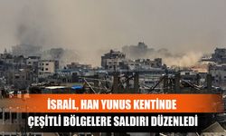 İsrail, Han Yunus Kentinde Çeşitli Bölgelere Saldırı Düzenledi