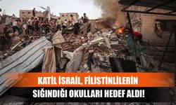 Katil İsrail, Filistinlilerin Sığındığı Okulları Hedef Aldı!