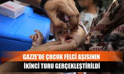 Gazze'de Çocuk Felci Aşısının İkinci Turu Gerçekleştirildi