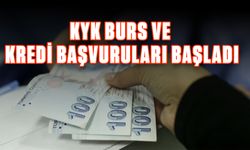 KYK burs ve kredi başvuruları başladı