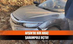 Afşin’de Otomobil Şarampole Uçtu: 2 Yaralı