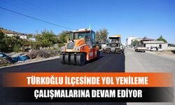 Türkoğlu İlçesinde Yol Yenileme Çalışmalarına Devam Ediyor