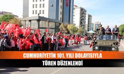 Cumhuriyetin 101. Yılı dolayısıyla tören düzenlendi